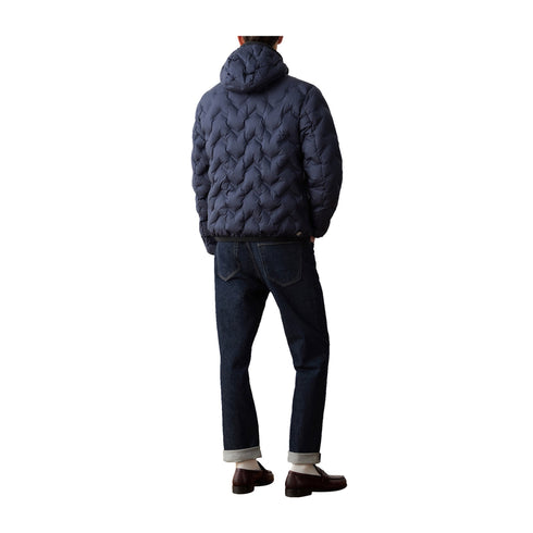 Colmar Piumino corto Piumino corto con micro disegni a V Blu A24 - COLMARMU12557YN - 68 - 46 - Francavilla Moda